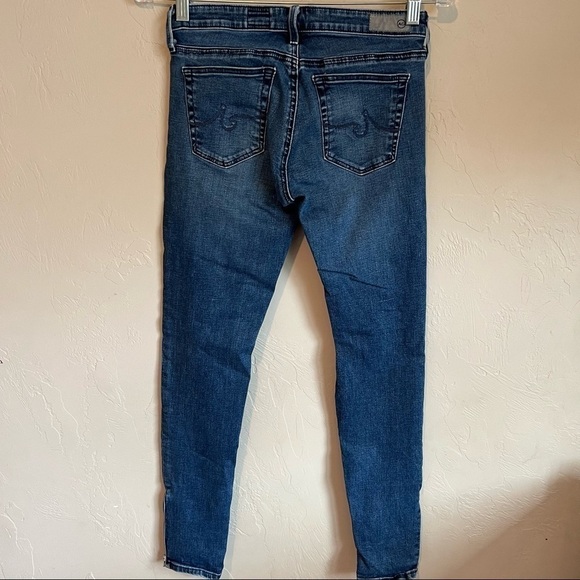 AG The Zip Up Legging Ankle Denim Jeans - Picture 6 of 11